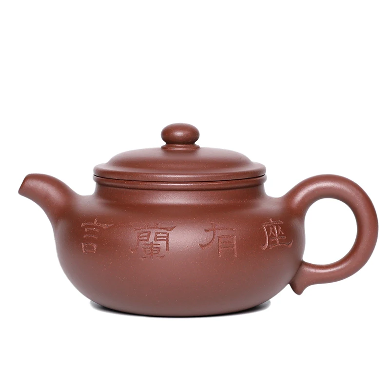 sand yixing are recommended by the pure manual kung fu tea set suits qing antique pot of of bottom chamfer the teapot