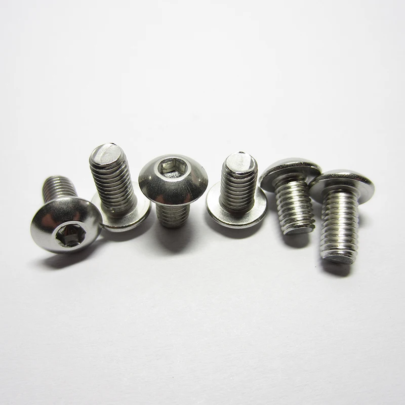 304 Stainless steel hex socket screws Pan Head bolts M2 M2.5 M3 M4 M5 
304 Stainless steel hex socket screws Pan Head bolts M2 M2.5 M3 M4 M5