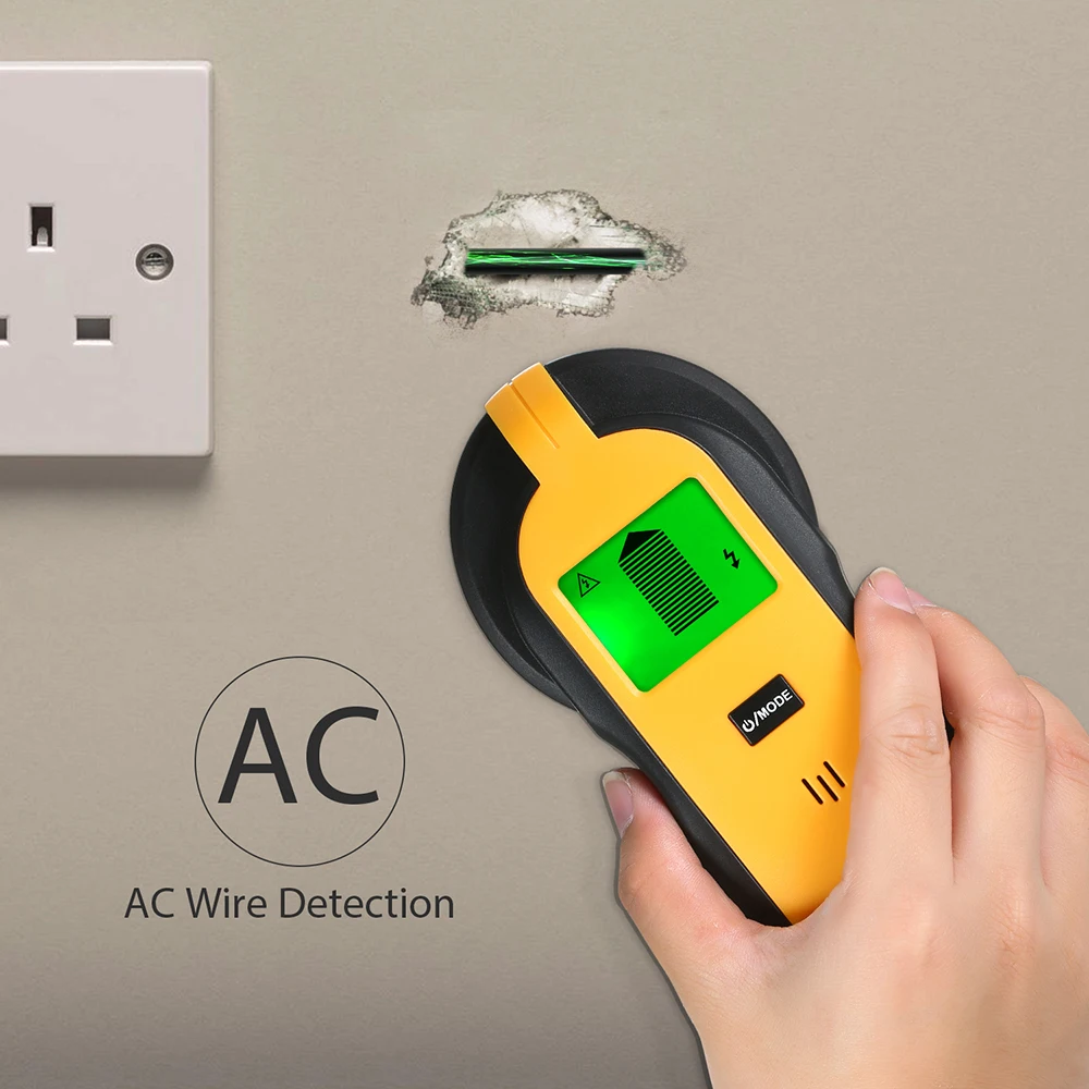 TH250 4 in 1 Wall Tester Stud Finder Sensor Scanner with LCD Display for Wood AC Wire Metal Studs Detection Detector | Инструменты