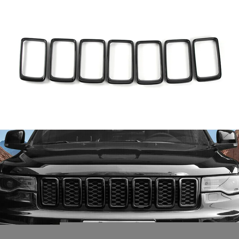 DWCX Black ABS Car Front Grille Grill Insert Ring Cover Trim Fit For Jeep Grand Cherokee 2017 2018 2019
DWCX Black ABS Car Front Grille Grill Insert Ring Cover Trim Fit For Jeep Grand Cherokee 2017 2018 2019