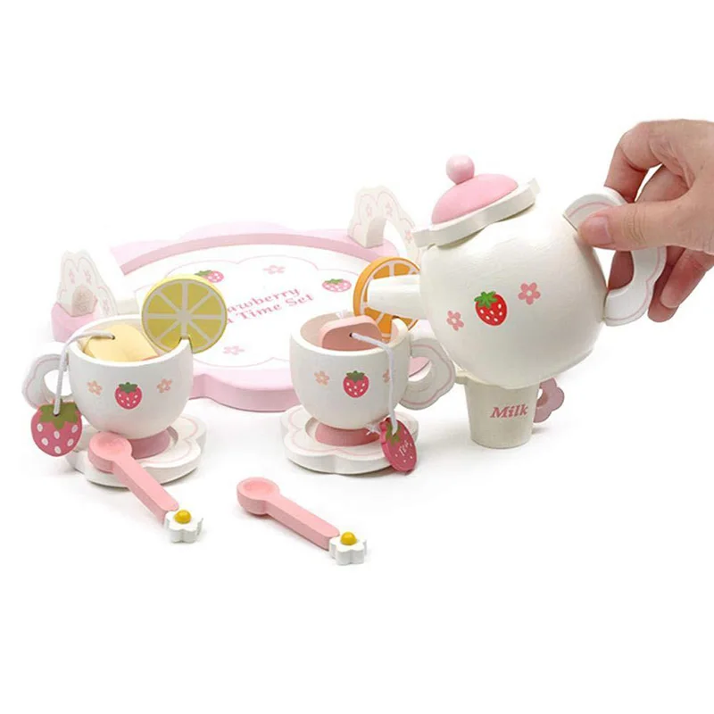 Babyinner Girls Toys Simulate Wooden Kitchen Toys Pink Tea Set for Children Baby Early Education Puzzle Kitchen Tableware Gifts
Babyinner Girls Toys Simulate Wooden Kitchen Toys Pink Tea Set for Children Baby Early Education Puzzle Kitchen Tableware Gifts