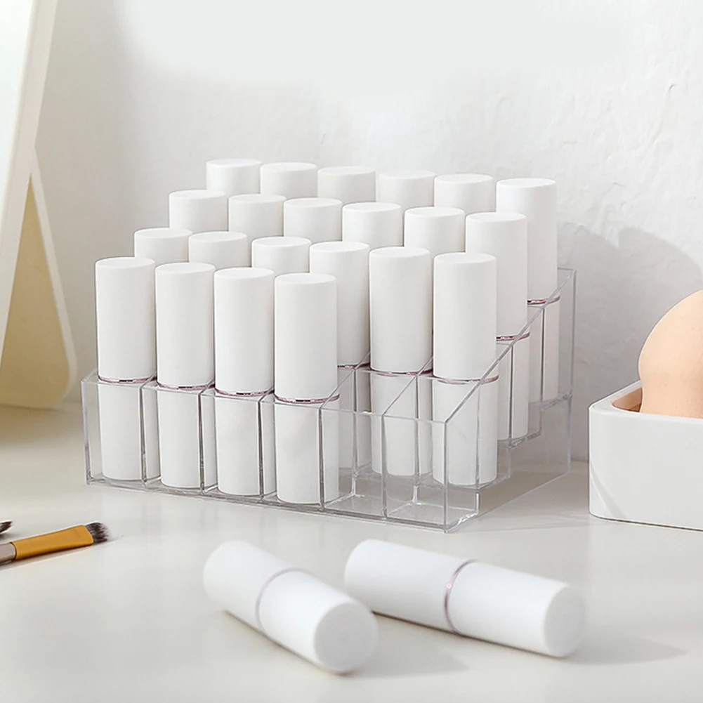 24 Grid Lipstick Box Acrylic Makeup Organizer Storage Box Lipstick Nail Polish Display Stand Holder Cosmetic Organizer Box
24 Grid Lipstick Box Acrylic Makeup Organizer Storage Box Lipstick Nail Polish Display Stand Holder Cosmetic Organizer Box
