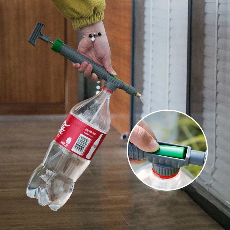 Manual High Pressure Air Pump Sprayer Adjustable Drink Bottle Spray Head Nozzle Garden Watering Tool Sprayer Agriculture Tools
Manual High Pressure Air Pump Sprayer Adjustable Drink Bottle Spray Head Nozzle Garden Watering Tool Sprayer Agriculture Tools