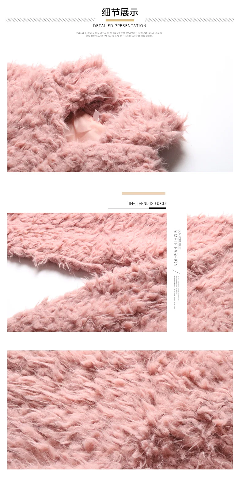 Faux Fur Coats Women 2020 New Autumn/Winter Lapel Loose Medium Long Jacket Female Cardigan Coat Warm Wool Fleece Outwear
Faux Fur Coats Women 2020 New Autumn/Winter Lapel Loose Medium Long Jacket Female Cardigan Coat Warm Wool Fleece Outwear