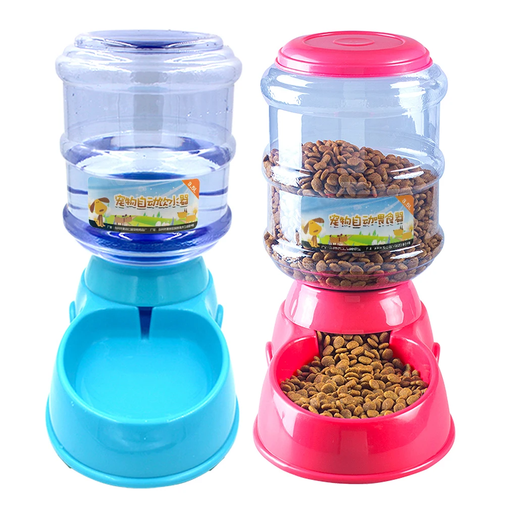 3.5L Dog Cat Feeder Bowl Automatic Pet Water Dispenser Drinking Fountain Bottle Plastic Pet Feeding Drinker Water Bowl
3.5L Dog Cat Feeder Bowl Automatic Pet Water Dispenser Drinking Fountain Bottle Plastic Pet Feeding Drinker Water Bowl