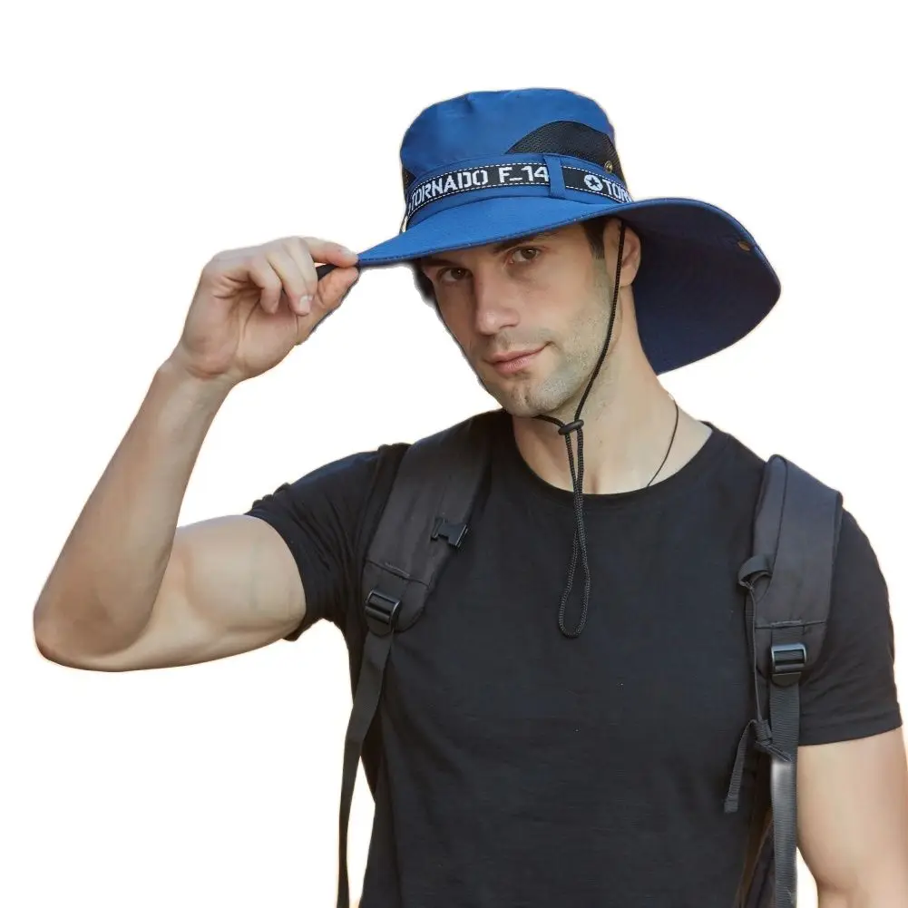 Summer Bucket Hat Men Outdoor Fishing Hiking Beach Large Wide Brim Fishing Caps Outdoor Breathable Sun Wind Proof Cap
Summer Bucket Hat Men Outdoor Fishing Hiking Beach Large Wide Brim Fishing Caps Outdoor Breathable Sun Wind Proof Cap