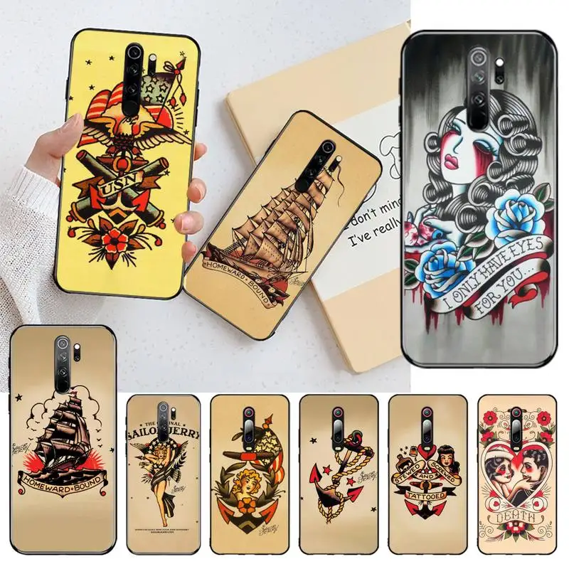 YJZFDYRM Sailor Jerry Tattoo 06 Soft Silicone TPU Phone Cover for Redmi Note 9 8 8T 8A 7 6 6A Go Pro Max Redmi 9 K20 
YJZFDYRM Sailor Jerry Tattoo 06 Soft Silicone TPU Phone Cover for Redmi Note 9 8 8T 8A 7 6 6A Go Pro Max Redmi 9 K20