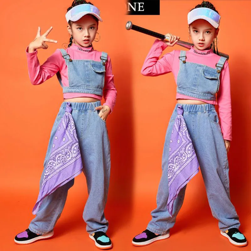 Kids Cool Hip Hop Clothing Sleeveless Jeans Jacket Tank Top Crop T Shirt Streetwear Pants For Girls Concert Jazz Dance Costume
Kids Cool Hip Hop Clothing Sleeveless Jeans Jacket Tank Top Crop T Shirt Streetwear Pants For Girls Concert Jazz Dance Costume