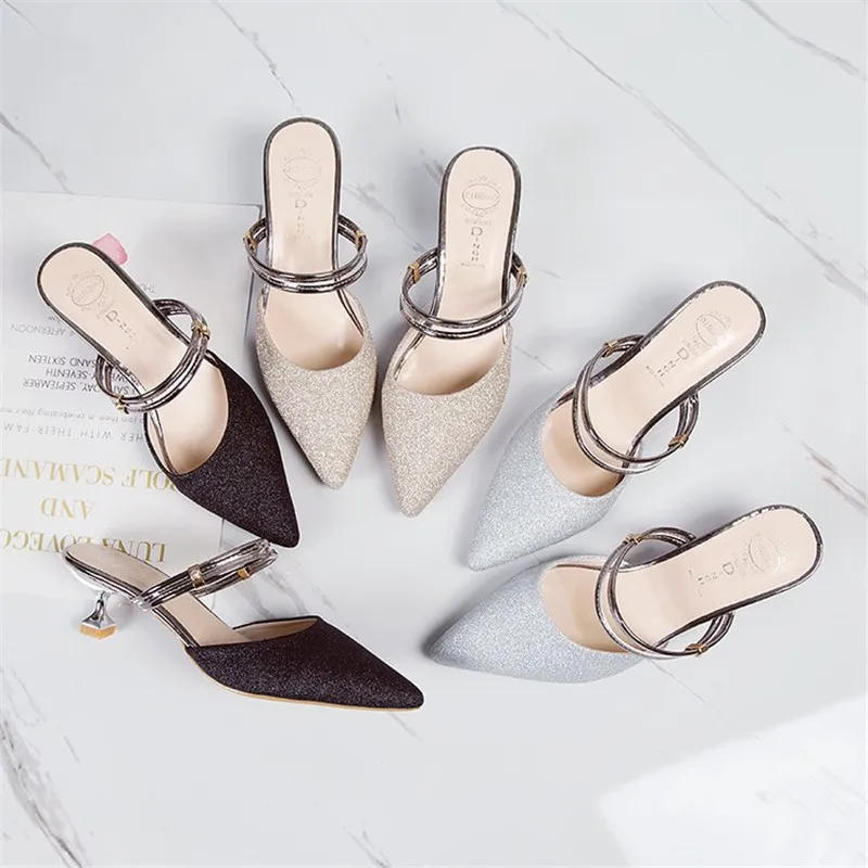2019 spring heel High Heels Sandals lady Pumps classics slip on Shoes sexy Women party shoes gold silver Wedding Slingbacks 8cm
2019 spring heel High Heels Sandals lady Pumps classics slip on Shoes sexy Women party shoes gold silver Wedding Slingbacks 8cm