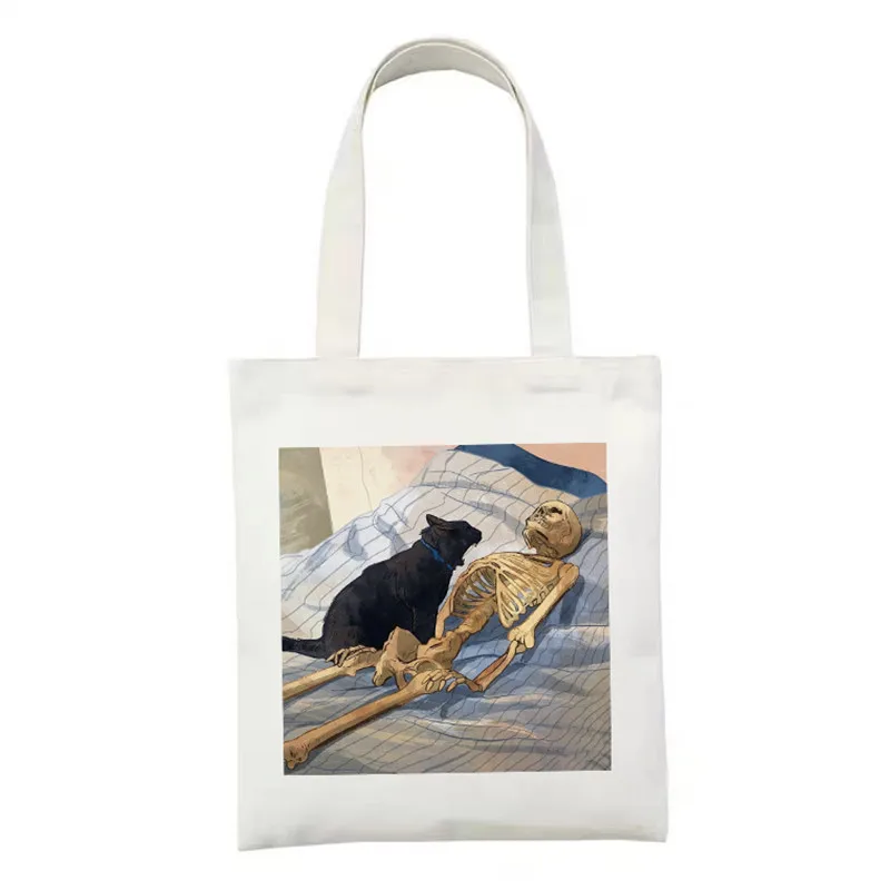 Большая многоразовая женская сумка для покупок в стиле ретро, Холщовый тоут на плечо, дорожная сумка для покупок в стиле Харадзюку
Большая многоразовая женская сумка для покупок в стиле ретро, Холщовый тоут на плечо, дорожная сумка для покупок в стиле Харадзюку