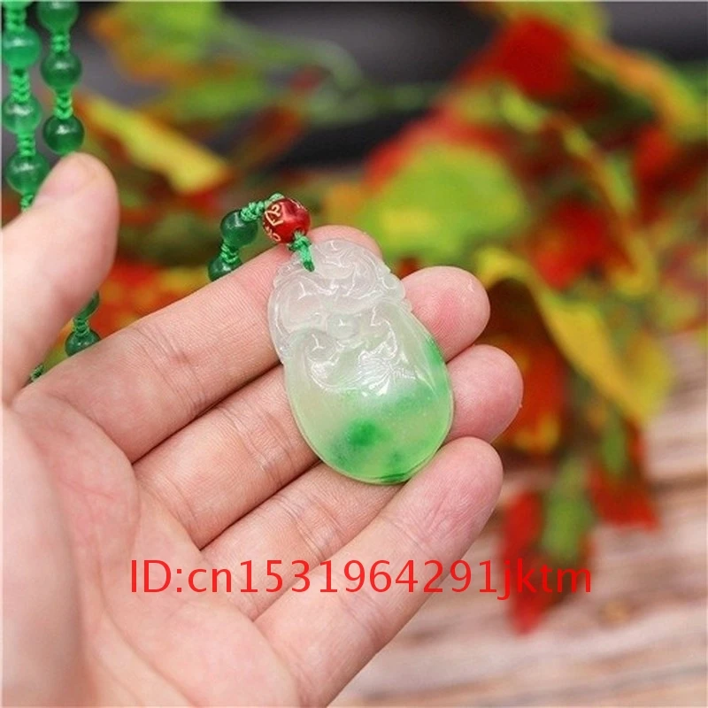 Green Jadeite Pendant Hand for Natural Double-sided White Necklace Pixiu Women Charm Jade Fashion Amulet Carved Jewelry Gifts
Green Jadeite Pendant Hand for Natural Double-sided White Necklace Pixiu Women Charm Jade Fashion Amulet Carved Jewelry Gifts