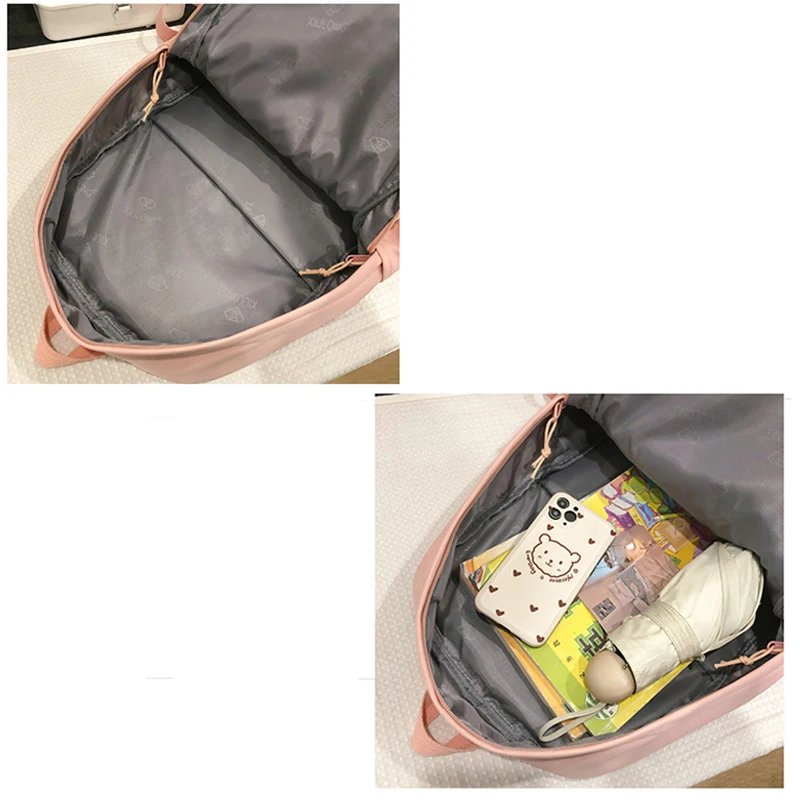 Teenage Girls School Bags Cute Backpack Women Large Nylon High Schoolbag Student Bookbag Female 2021
Teenage Girls School Bags Cute Backpack Women Large Nylon High Schoolbag Student Bookbag Female 2021