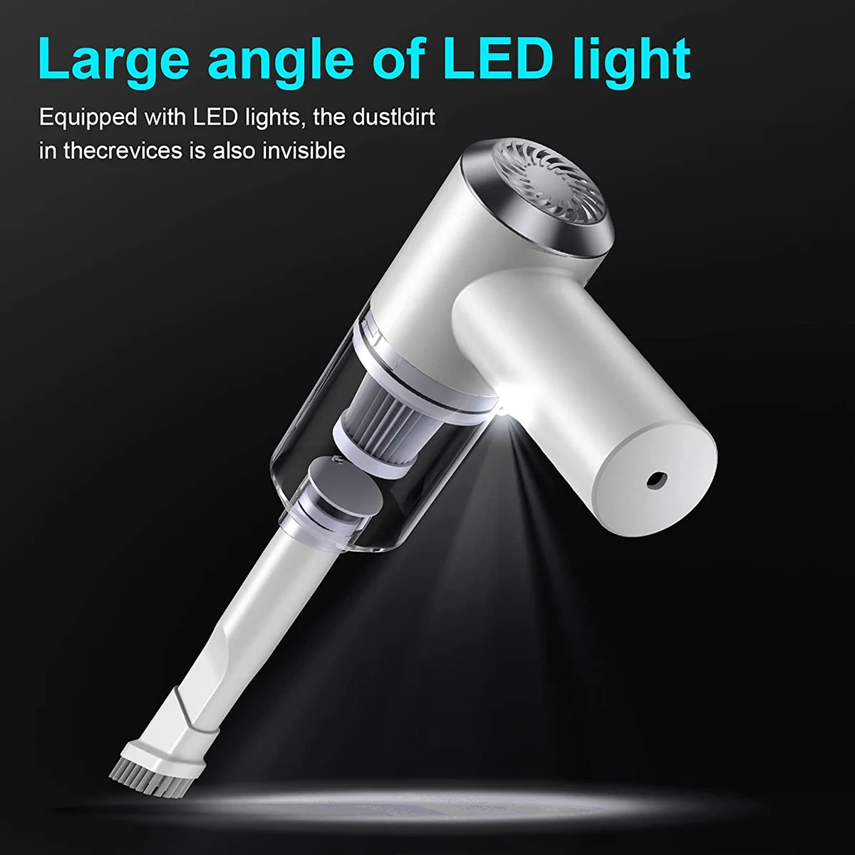 Wireless Car Vacuum Cleaner Cordless Handheld Auto Vacuum Home & Car Dual Use Mini Vacuum Cleaner With Built-in Battrery
Wireless Car Vacuum Cleaner Cordless Handheld Auto Vacuum Home & Car Dual Use Mini Vacuum Cleaner With Built-in Battrery