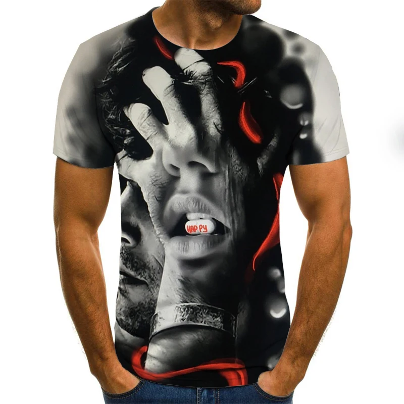 Men's T-Shirts 2020 Funny Printed Short Sleeve Tshirts Summer Hip Hop Casual Tops Tees Streetwear
Men's T-Shirts 2020 Funny Printed Short Sleeve Tshirts Summer Hip Hop Casual Tops Tees Streetwear