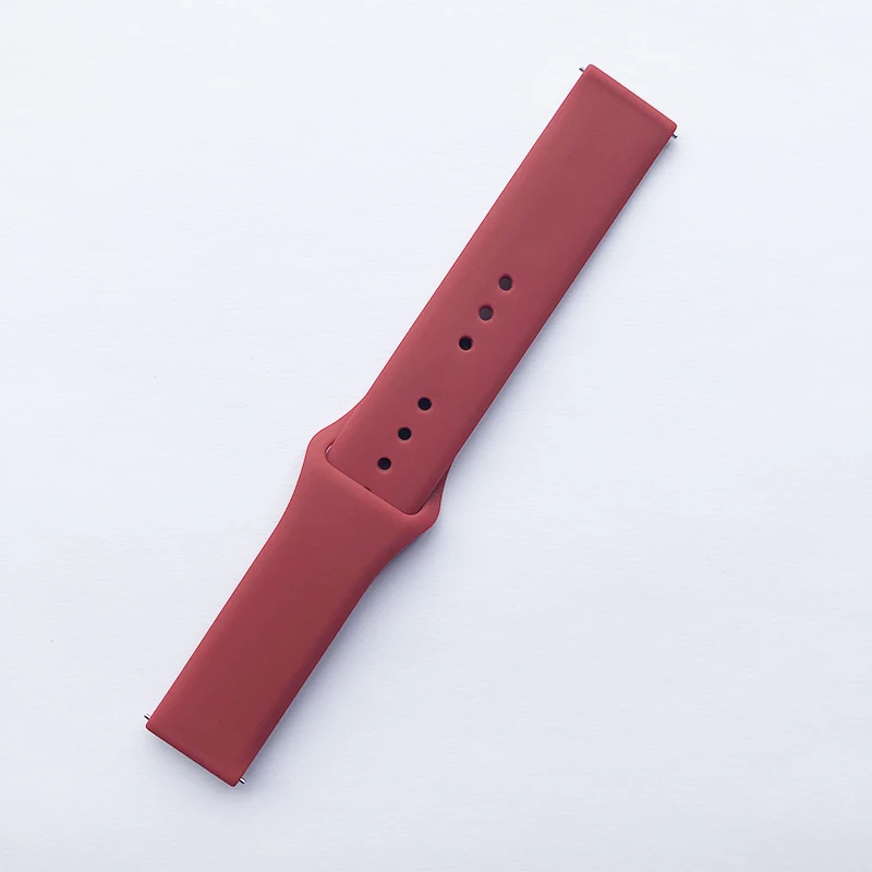 22 мм мягкий силиконовый ремешок для Xiaomi Amazfit GTR 47 браслет на запястье Huami Stratos 3/2/2s