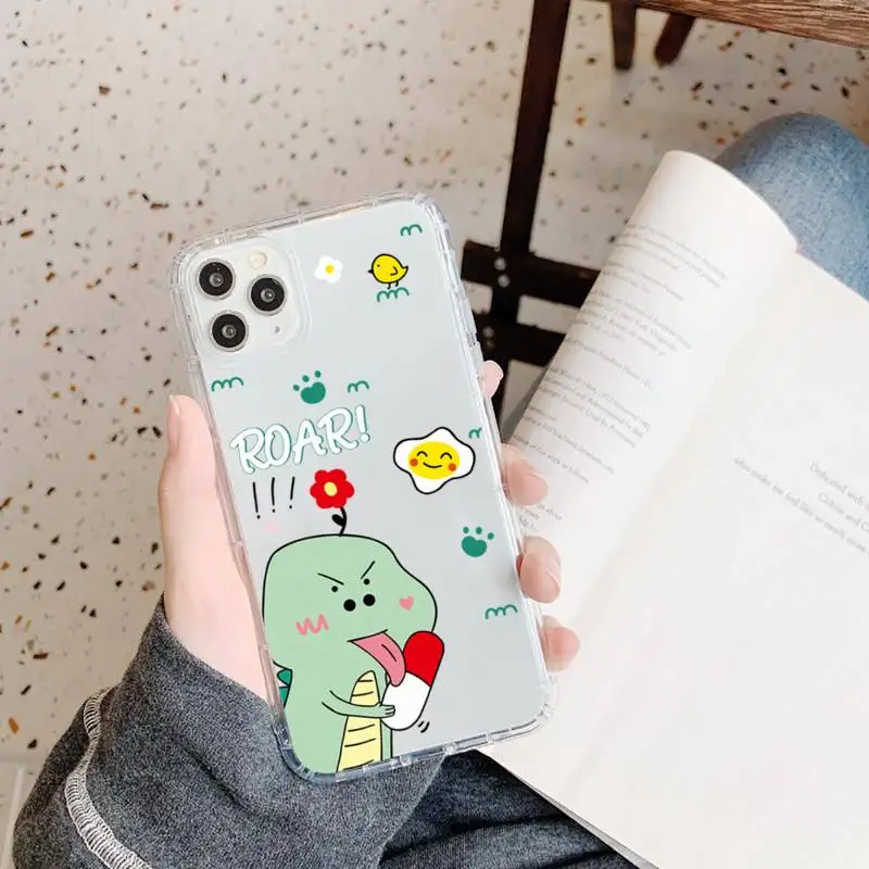 Creative cute dinosaur Phone Case Transparent soft For iphone 5 5s 5c se 6 6s 7 8 11 12 plus mini x xs xr pro max
Creative cute dinosaur Phone Case Transparent soft For iphone 5 5s 5c se 6 6s 7 8 11 12 plus mini x xs xr pro max