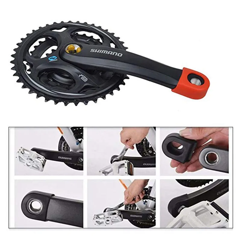 2PCS Bike Crank Cover Protector Silica Gel BIcycle Race Crank Boot Protectors Crankset Protective Case 
2PCS Bike Crank Cover Protector Silica Gel BIcycle Race Crank Boot Protectors Crankset Protective Case