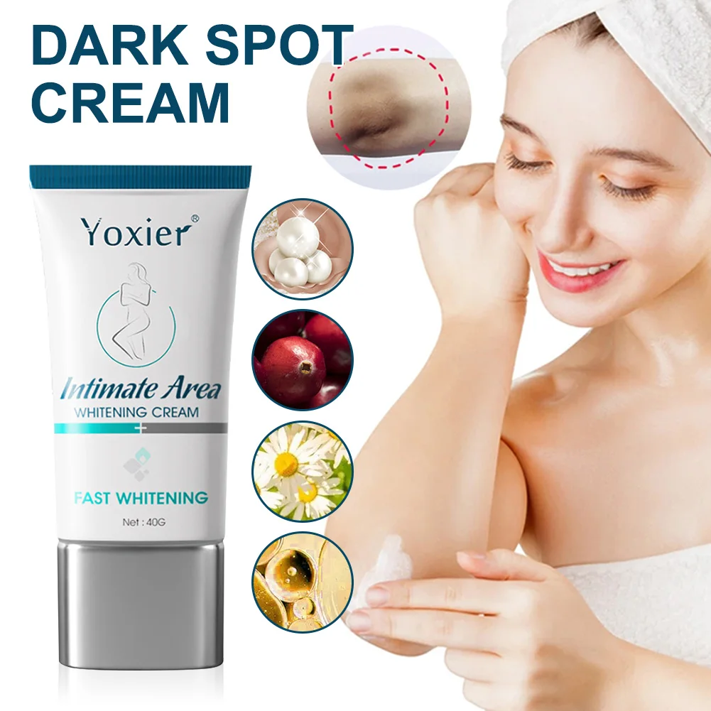 40g Whitening Cream Brighten Intimate Area Improve Underarms Knees Inner Thighs Buttocks Dark Spots Even Skin Tone Body Care
40g Whitening Cream Brighten Intimate Area Improve Underarms Knees Inner Thighs Buttocks Dark Spots Even Skin Tone Body Care