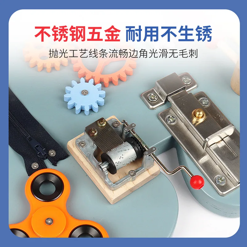 The new bear busy board early childhood education center wall game kindergarten wall game wall decoration toy
The new bear busy board early childhood education center wall game kindergarten wall game wall decoration toy