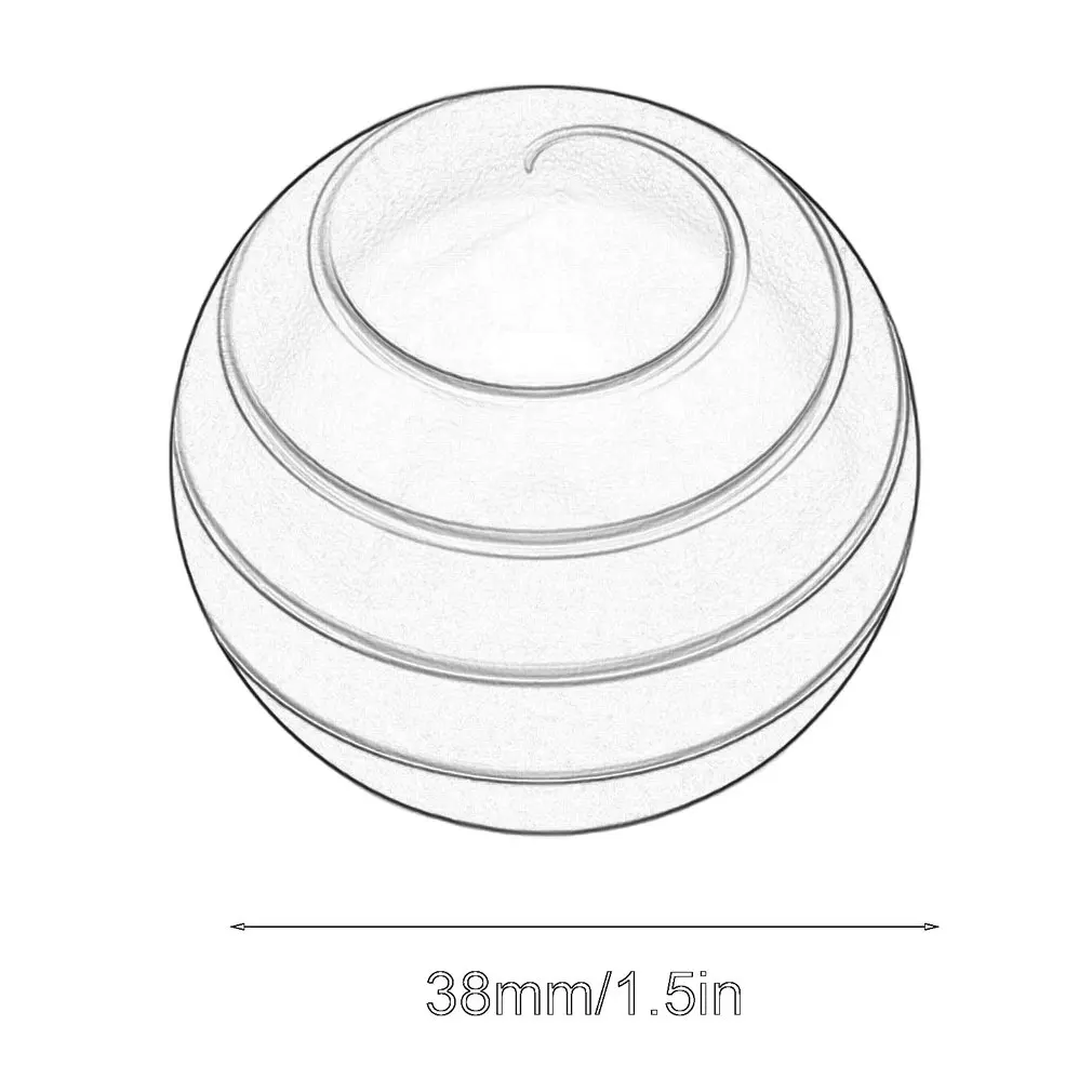 38/45mm Desktop Decompression Rotating Spherical Gyroscope Kinetic Desk Toy Metal Gyro Optical Illusion Flowing Finger Toy
38/45mm Desktop Decompression Rotating Spherical Gyroscope Kinetic Desk Toy Metal Gyro Optical Illusion Flowing Finger Toy