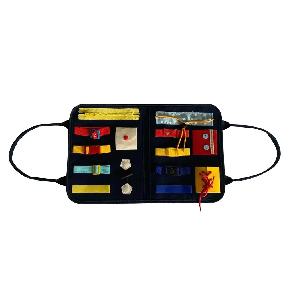 Children's Dressing Learning Board Early Childhood Education Creative Messenger Bag Educational Sensory Board For Children
Children's Dressing Learning Board Early Childhood Education Creative Messenger Bag Educational Sensory Board For Children