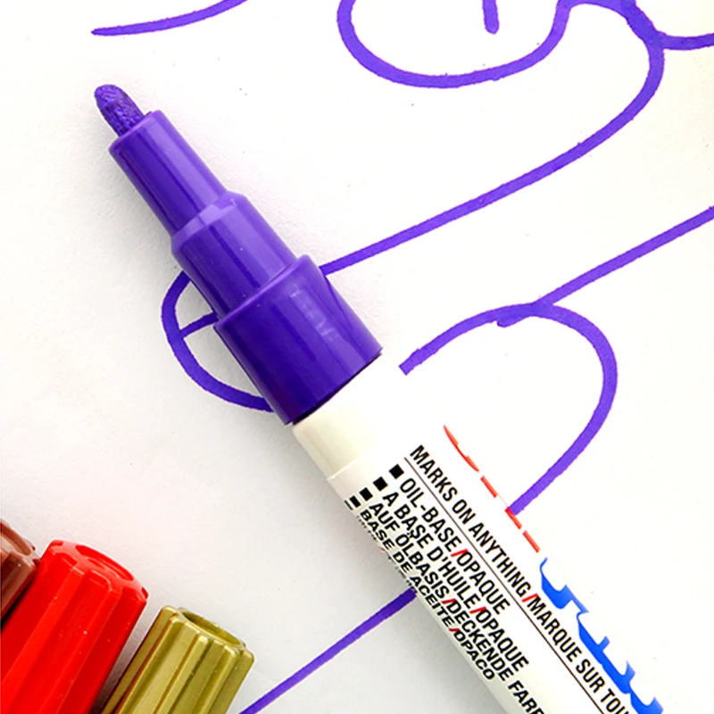 1 Piece Uni PX-21 0.8-1.2mm Waterproof Car Tyre Tire Tread Rubber Metal permanent Paint Marker Pen
1 Piece Uni PX-21 0.8-1.2mm Waterproof Car Tyre Tire Tread Rubber Metal permanent Paint Marker Pen