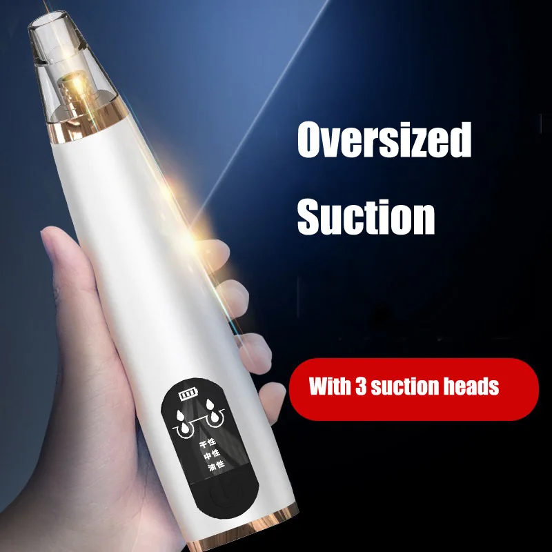 Blackhead Remover Face Deep Nose Cleaner Removal Black Head Spots Acne Vacuum Suction Facial Beauty Electric Skin Clean Tool
Blackhead Remover Face Deep Nose Cleaner Removal Black Head Spots Acne Vacuum Suction Facial Beauty Electric Skin Clean Tool