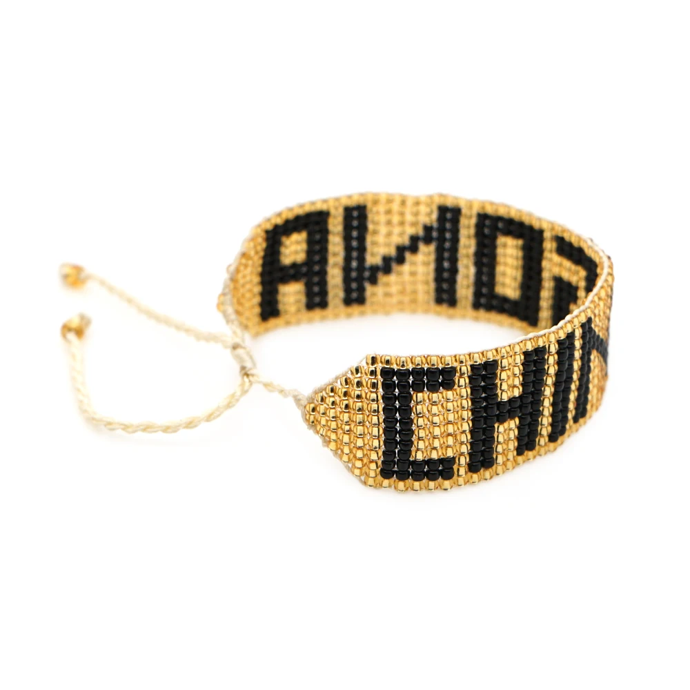 Go2boho Miyuki Beads Bracelets Letter Bead Bracelet For Men Jewellery Handmade Japanese Beaded Jewelry Adjustable Rope Pulsera
Go2boho Miyuki Beads Bracelets Letter Bead Bracelet For Men Jewellery Handmade Japanese Beaded Jewelry Adjustable Rope Pulsera