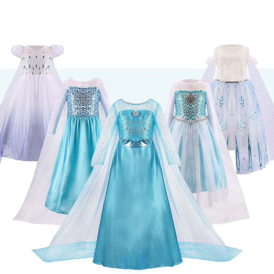 Princess Dress for Baby Girls Snow Queen Elsa Cosplay Costume Childrens Makeup Kids Girl Birthday Party Christmas Dress 3 -10T
Princess Dress for Baby Girls Snow Queen Elsa Cosplay Costume Childrens Makeup Kids Girl Birthday Party Christmas Dress 3 -10T