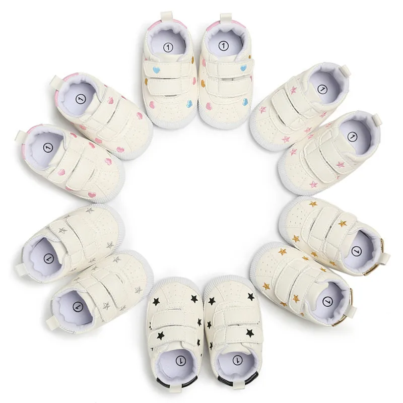 Baby Boys Girls Boys First Walker Star Print Shoes Newborn Infant Girl Boy Casual Sport Prewalker Non-slip Soft Sole Shoes 0-12M
Baby Boys Girls Boys First Walker Star Print Shoes Newborn Infant Girl Boy Casual Sport Prewalker Non-slip Soft Sole Shoes 0-12M