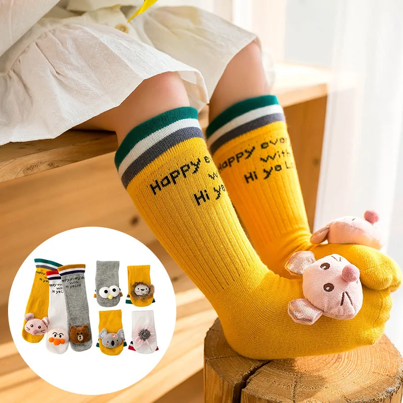 Spring Autumn New Cute Baby Girls Boys Soft Cute Long Socks 0-3Y 2020 New Baby Socks Floor Non-slip Cotton Cartoon Doll socks 
Spring Autumn New Cute Baby Girls Boys Soft Cute Long Socks 0-3Y 2020 New Baby Socks Floor Non-slip Cotton Cartoon Doll socks