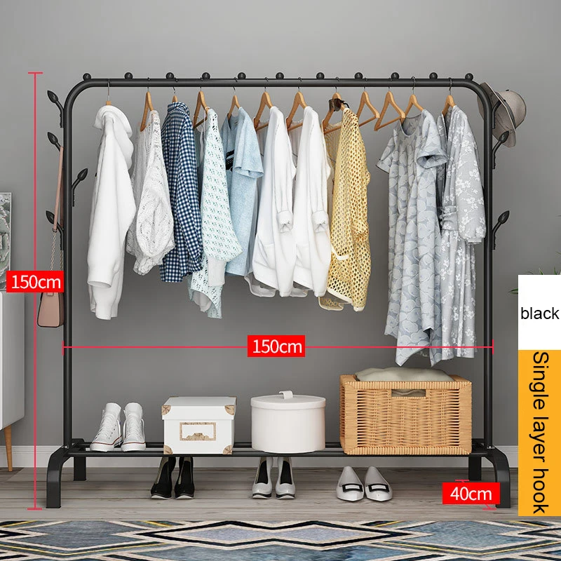Floored Drying Rack Pole Style Coat Hanger Indoor Metal Clothing Rack Home Bedroom Storage Wardrobe Clothing Balcony Coat Rack
Floored Drying Rack Pole Style Coat Hanger Indoor Metal Clothing Rack Home Bedroom Storage Wardrobe Clothing Balcony Coat Rack