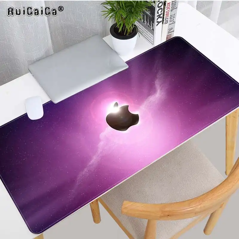 RuiCaiCa Apple Logo Cool New Silicone large/small Pad to Mouse pad Game Size for Keyboards Mat Mousepad for boyfriend Gift 
RuiCaiCa Apple Logo Cool New Silicone large/small Pad to Mouse pad Game Size for Keyboards Mat Mousepad for boyfriend Gift