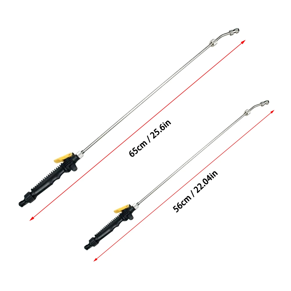 High Pressure Power Water Gun 56/65cm Washer Water Jet Garden Washer Hose Wand Nozzle Sprayer Watering Sprinkler Cleaning Tool
High Pressure Power Water Gun 56/65cm Washer Water Jet Garden Washer Hose Wand Nozzle Sprayer Watering Sprinkler Cleaning Tool