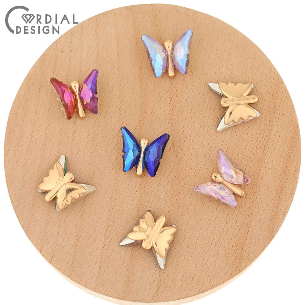 Cordial Design 40Pcs 15*16MM Jewelry Accessories/Hand Made/Crystal Charms/Butterfly Shape/Earring Findings/Pendant/DIY Making
Cordial Design 40Pcs 15*16MM Jewelry Accessories/Hand Made/Crystal Charms/Butterfly Shape/Earring Findings/Pendant/DIY Making
