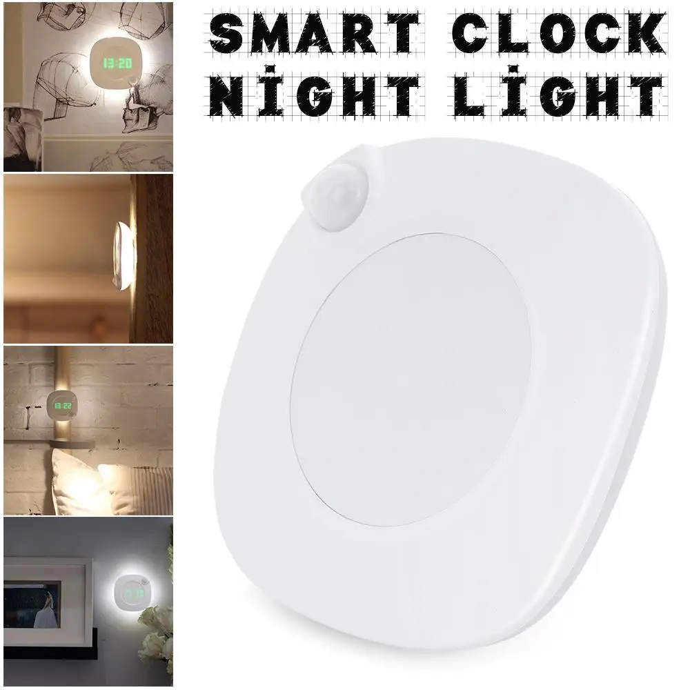 Night Light LED Night Lights PIR Sensor with Time Clock Camping Emergency Energy Saving Battery Power Portable Creative
Night Light LED Night Lights PIR Sensor with Time Clock Camping Emergency Energy Saving Battery Power Portable Creative