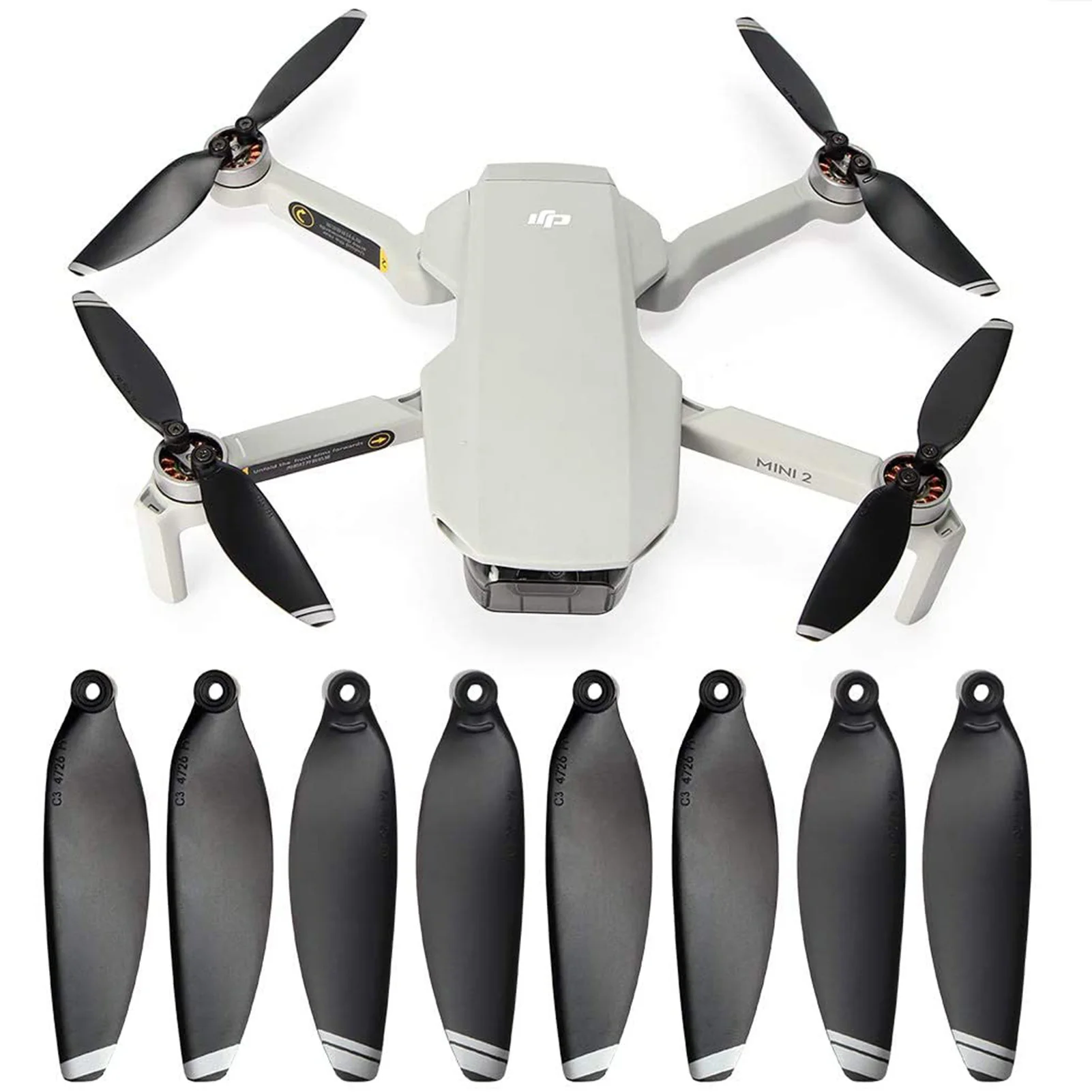For DJI Mini 2 Propellers Low Noise Light Weight Propellers Wing Blade for DJI Mini 2 Drone Accessories
For DJI Mini 2 Propellers Low Noise Light Weight Propellers Wing Blade for DJI Mini 2 Drone Accessories