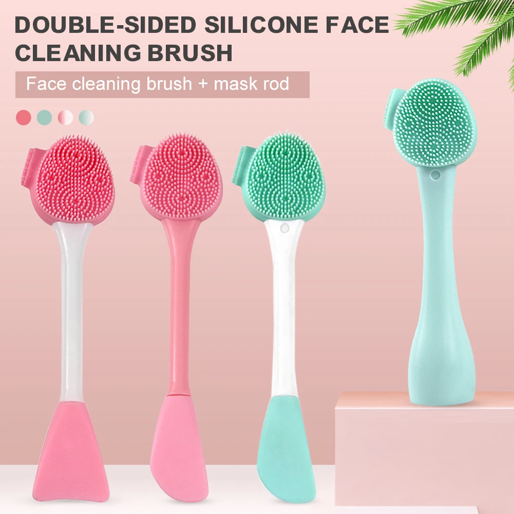 Double-sided Silicone Skin Care Brush Facial Cleanser Facial Massage Washing Product Skin Care Brush Tool Makeup Accessories
Double-sided Silicone Skin Care Brush Facial Cleanser Facial Massage Washing Product Skin Care Brush Tool Makeup Accessories