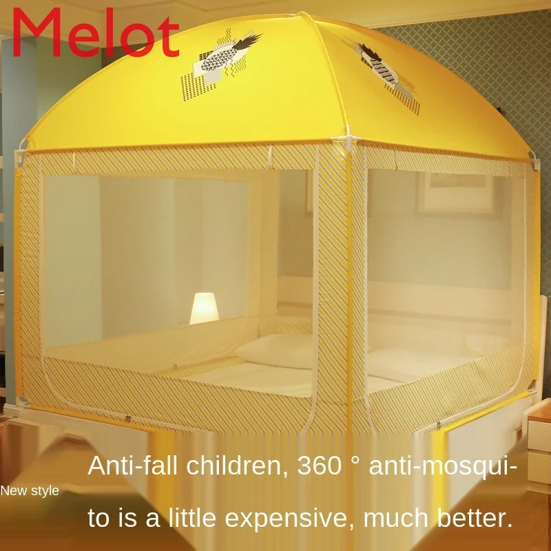 Bed Mosquito Net Household Mongolian Bag Baby Drop-Resistant Children's Bed Fence Mosquito Net Summer Bracket
Bed Mosquito Net Household Mongolian Bag Baby Drop-Resistant Children's Bed Fence Mosquito Net Summer Bracket