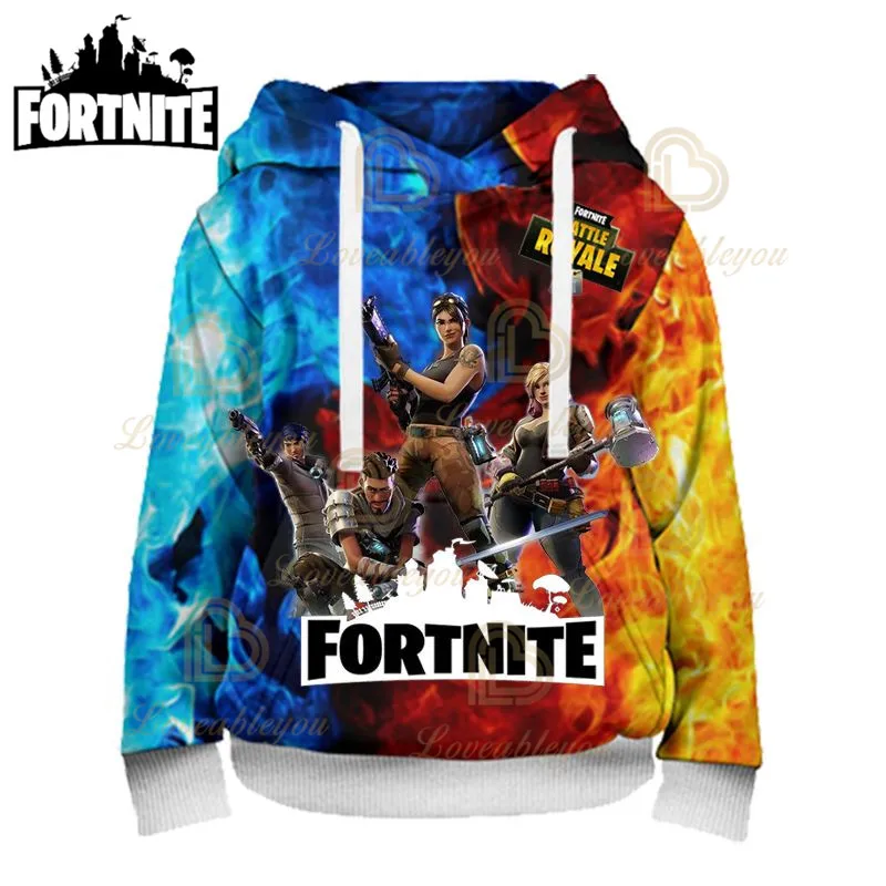 Battles Royale FORTNITE 3 To 14 Years Kids Hoodie Sweatshirt Game 3D Men and Women Cartoon Streetwear Tops Teen Clothes
Battles Royale FORTNITE 3 To 14 Years Kids Hoodie Sweatshirt Game 3D Men and Women Cartoon Streetwear Tops Teen Clothes