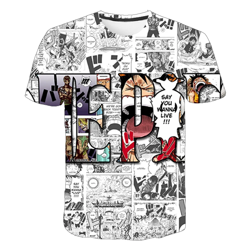 Men's One Pieces Luffy Harajuku Funny T Shirts Unisex Summer 3D Print Workout Tshirts Anime Tops Boyfriend Gift
Men's One Pieces Luffy Harajuku Funny T Shirts Unisex Summer 3D Print Workout Tshirts Anime Tops Boyfriend Gift