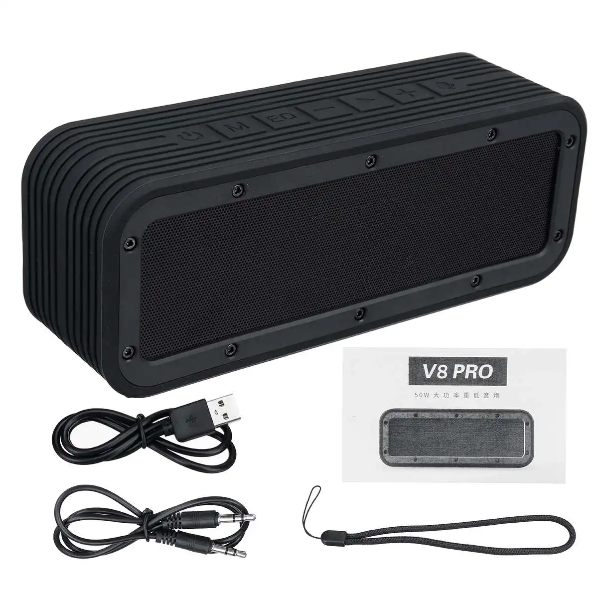 TWS Bluetooth 5.0 Portable Speaker Wireless bluetooth Speaker Deep Bass Stereo Subwoofer IPX7 Waterproof for IOS Android
TWS Bluetooth 5.0 Portable Speaker Wireless bluetooth Speaker Deep Bass Stereo Subwoofer IPX7 Waterproof for IOS Android