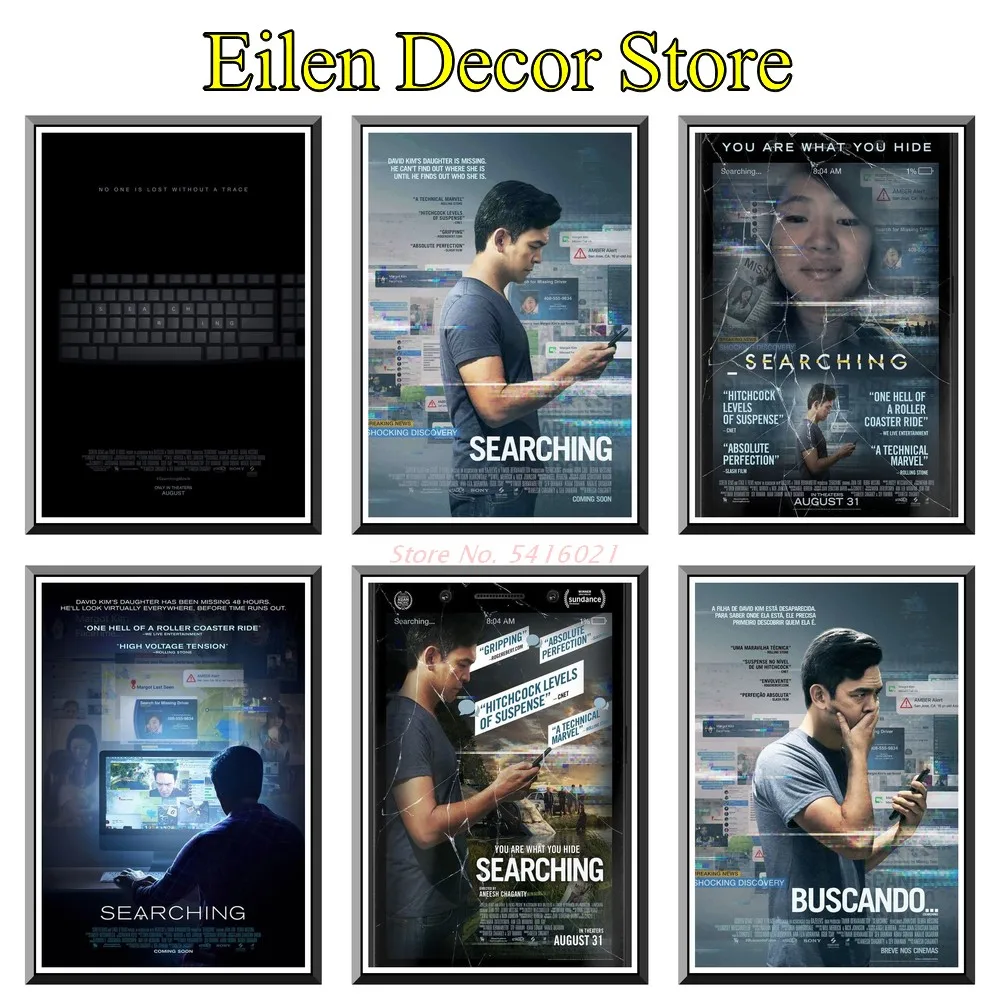 Searching Movie Poster Home Decoration Vintage Retro Poster Decal Art Prints Vintage Style Movie Wall Poster 42X30cm
Searching Movie Poster Home Decoration Vintage Retro Poster Decal Art Prints Vintage Style Movie Wall Poster 42X30cm