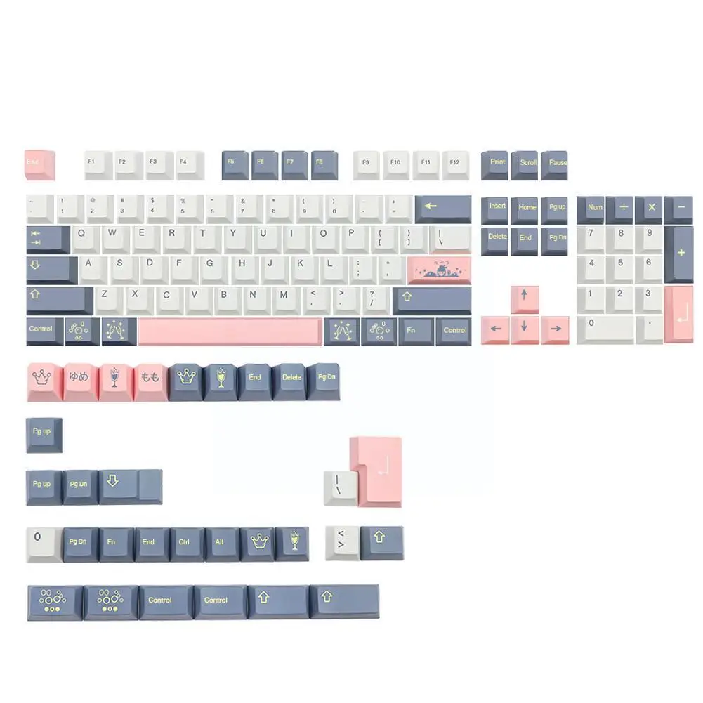 Keycaps Set Profile Pbt Keycaps For MX Switches Dz60 Gk61 Sk61 Anime Dye Sublimation Key Cap 135 Key Mouse Repair Parts R1L3
Keycaps Set Profile Pbt Keycaps For MX Switches Dz60 Gk61 Sk61 Anime Dye Sublimation Key Cap 135 Key Mouse Repair Parts R1L3