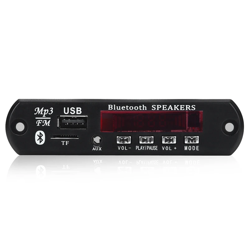 Bluetooth 5,0 MP3 декодер плата DC 5 в 12 В Автомобильный FM-радио модуль поддержка TF USB AUX для автомобильного телефона
Bluetooth 5,0 MP3 декодер плата DC 5 в 12 В Автомобильный FM-радио модуль поддержка TF USB AUX для автомобильного телефона