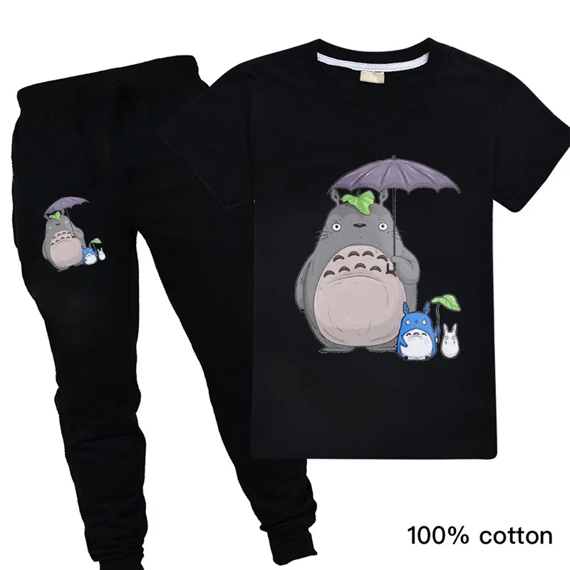 Halloween Short Sleeve Clothes for Girls Totoro T-shirt+Pants Fall Boy Clothing Thanksgiving Outfits Set Vetement Enfant Fille 
Halloween Short Sleeve Clothes for Girls Totoro T-shirt+Pants Fall Boy Clothing Thanksgiving Outfits Set Vetement Enfant Fille