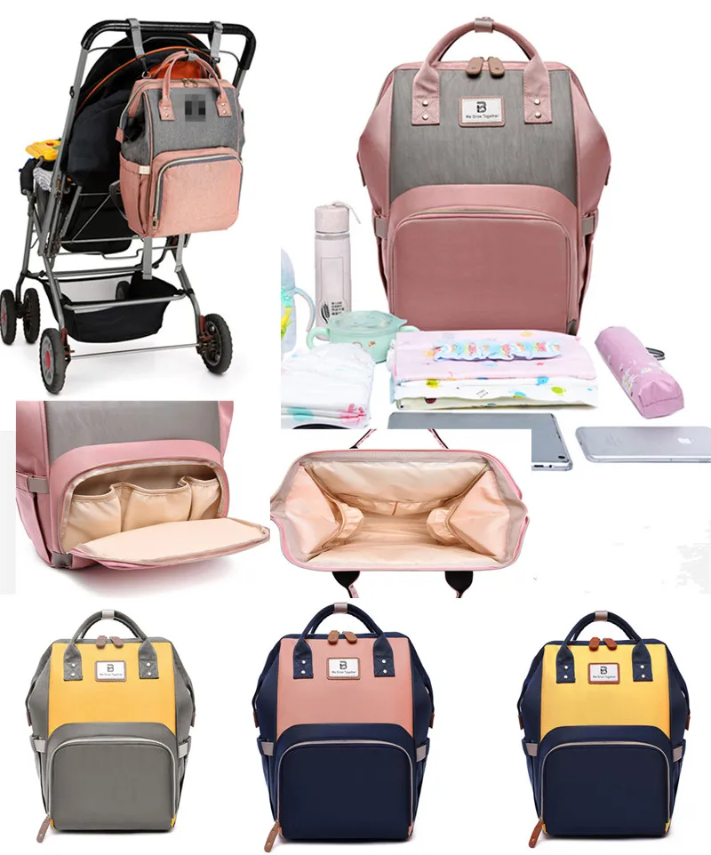 Fashion Mummy Maternity Nappy Bag Large Capacity Waterproof Nappy Backpack Bag Travel Nursing Bag for Baby Care Women's Bag
Fashion Mummy Maternity Nappy Bag Large Capacity Waterproof Nappy Backpack Bag Travel Nursing Bag for Baby Care Women's Bag