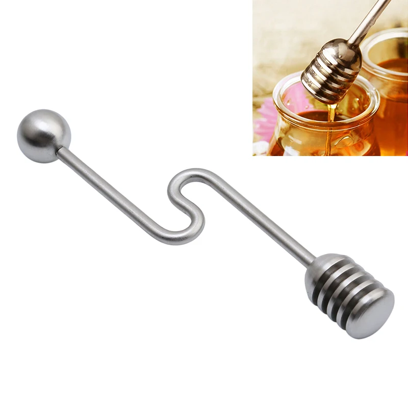 Stainless Steel Stick Stirring Honey Spoon Dessert Spoon Durable Honey Spoon Dipper Kitchen Tool Muddler Stirrer High Quality
Stainless Steel Stick Stirring Honey Spoon Dessert Spoon Durable Honey Spoon Dipper Kitchen Tool Muddler Stirrer High Quality