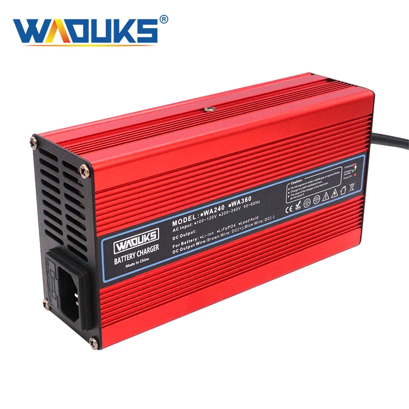 

58.8V 3A Li-ion Battery Charger For 14S 51.8V Lipo/LiMn2O4/LiCoO2 Battery Aluminum shell With fan Electric Tool Charger