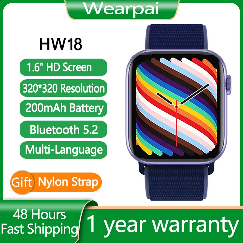 Wearpai Smartwatch Smart Watch Man Women pk Original watch serie 7 for Women HW18 HW19 HW56 plus Music Player Fitness IWO 13
Wearpai Smartwatch Smart Watch Man Women pk Original watch serie 7 for Women HW18 HW19 HW56 plus Music Player Fitness IWO 13